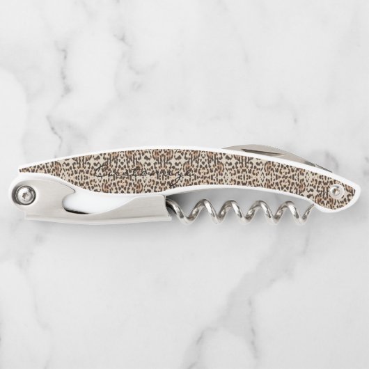 Tire-bouchon Leopard Spots Motif Thunder_Cove (Devant)