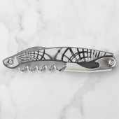 Tire-bouchon Les lignes grises traversées nous rappellent les d (Dos)