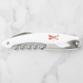 Tire-bouchon libellule de fleurs avec sakura de bijoux (Dos)