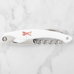 Tire-bouchon libellule de fleurs avec sakura de bijoux
