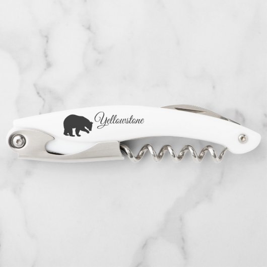 Tire-bouchon Liège Vis-Yellowstone (Devant)