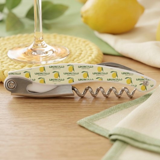 Tire-bouchon Limoncello
