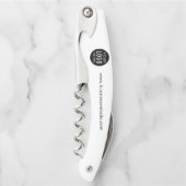 Tire-bouchon Logo d'entreprise et Swag promotionnel Slogan (Devant)