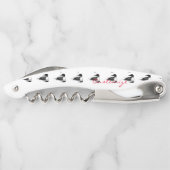 Tire-bouchon Loon Swimming Bird Art Thunder_Cove (Dos)