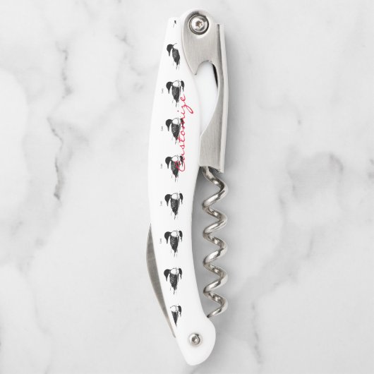 Tire-bouchon Loon Swimming Bird Art Thunder_Cove (Dos)