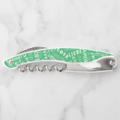 Tire-bouchon LOVE - Multi Language - Personnalisable Internatio (Dos)