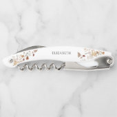 Tire-bouchon Lunch de mariage Tiny Wildflower (Dos)