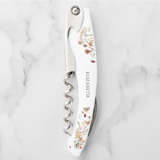 Tire-bouchon Lunch de mariage Tiny Wildflower (Devant)