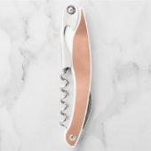 Tire-bouchon Lush Palm Leaf Mariage Terra Cotta ID956 (Devant)