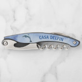 Tire-bouchon Maison de plage promotionnelle Dauphin (Devant)