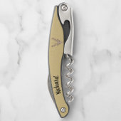 Tire-bouchon Mâle Buck Deer Head Gros Antlers Tan (Dos)