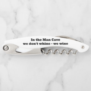 Tire-bouchon Man Cave White