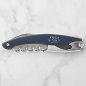 Tire-bouchon Mariage Ancre Blue Wave Best Man Wht/Bl V2 ID836 (Dos)