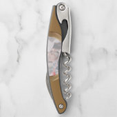 Tire-bouchon Mariage de bronze anniversaire 8 ans photo inverse (Dos)