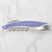 Tire-bouchon Mariage minimaliste Groomsman Peri ID954 (Dos)