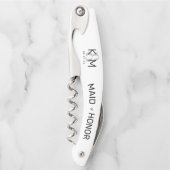 Tire-bouchon Mariage moderne décoratif Maid of Honor B ID887 (Devant)