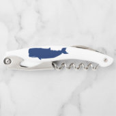 Tire-bouchon Marine de baleine (Devant)