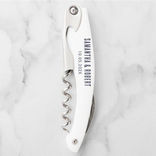 Tire-bouchon Meilleur Groomsman Par Par Custom Retro Mariage (Devant)