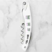 TIRE-BOUCHON MODÈLE DE TEXTE D'IMAGE BLANCHE SIMPLE MODERNE (Devant)