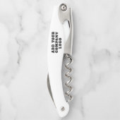 Tire-bouchon Modern Business Logo Website Promotional (Dos)