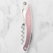 Tire-bouchon Moderne Proposition Demoiselle d'Honneur Rose Ombr (Devant)