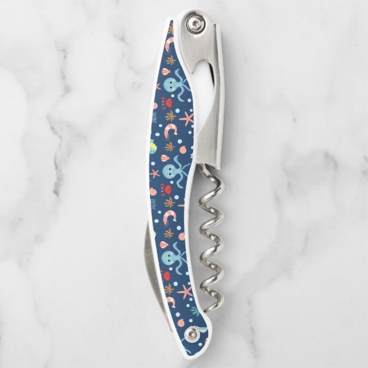 Tire-bouchon Monde marin (Dos)