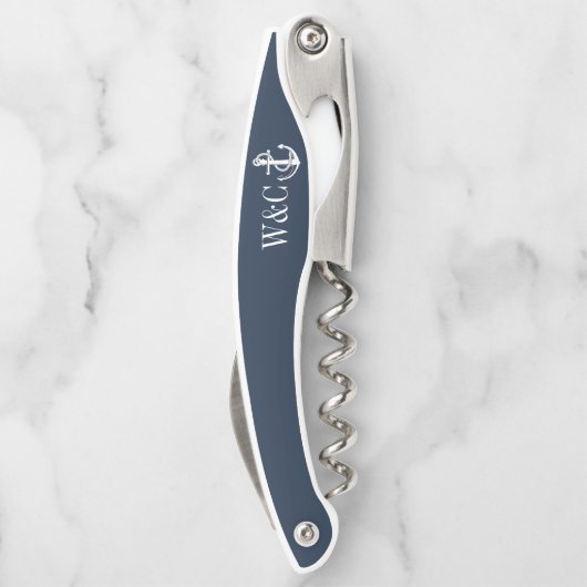 Tire-bouchon Mongram Navy (Dos)