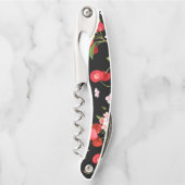 Tire-bouchon Motif cerise 2 (Devant)