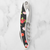 Tire-bouchon Motif cerise 2 (Dos)