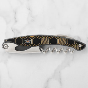 Tire-bouchon Motif de nid d'abeille