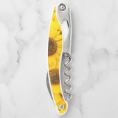 Tire-bouchon Motif de tournesols (Dos)