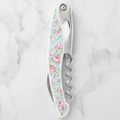 Tire-bouchon Motif des fleurs d'aquarelle Chic Spring (Dos)