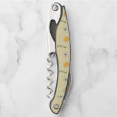 Tire-bouchon Motif d'Halloween à la crème (Devant)