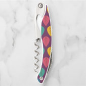 Tire-bouchon Motif Feuilles d'automne (Devant)