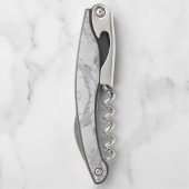 Tire-bouchon Motif marbré en pierre bleue (Dos)