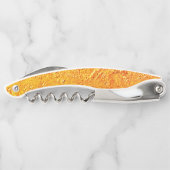 Tire-bouchon Mur défectueux avec texture jaune et orange (Dos)