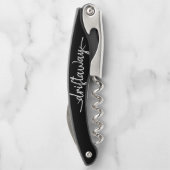 Tire-bouchon nautique DRIFT AWAY lettrage script (Dos)