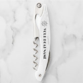 Tire-bouchon Navires Roue Bateau Nautique Silver Grey (Devant)