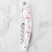 TIRE-BOUCHON **NOTES MUSICALES*** (Devant)