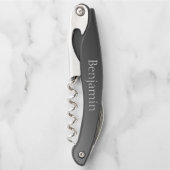 Tire-bouchon Ombre Noir (Devant)