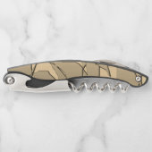 Tire-bouchon Or brisé (Devant)