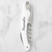 Tire-bouchon Ouverture de bouteille de bouchon de bouchon perso (Dos)