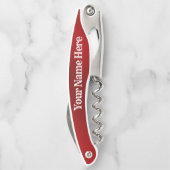 Tire-bouchon Ouverture de bouteille personnalisée du tire-bouch (Dos)