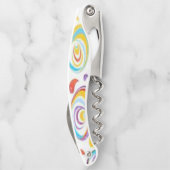 Tire-bouchon Ouverture de la bouteille à vis (Dos)