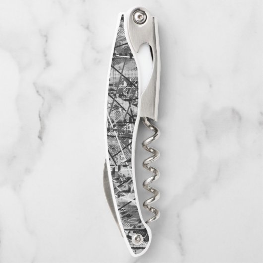 Tire-bouchon Ouverture de la bouteille à vis (Dos)