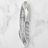 Tire-bouchon Ouverture de la bouteille Canada sur mesure (Dos)