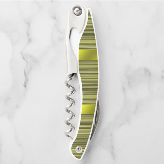 Tire-bouchon Ouverture de la bouteille de bouchon jaune (Devant)