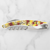 Tire-bouchon Ouverture de vin de tranches de citron (Dos)