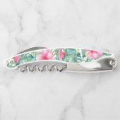 Tire-bouchon Ouvertures de bouteille de bouchon de jardin tropi (Dos)