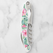 Tire-bouchon Ouvertures de bouteille de bouchon de jardin tropi (Dos)